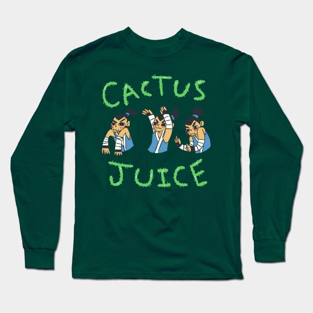 Cactus Juice 2.0 Long Sleeve T-Shirt by sky665